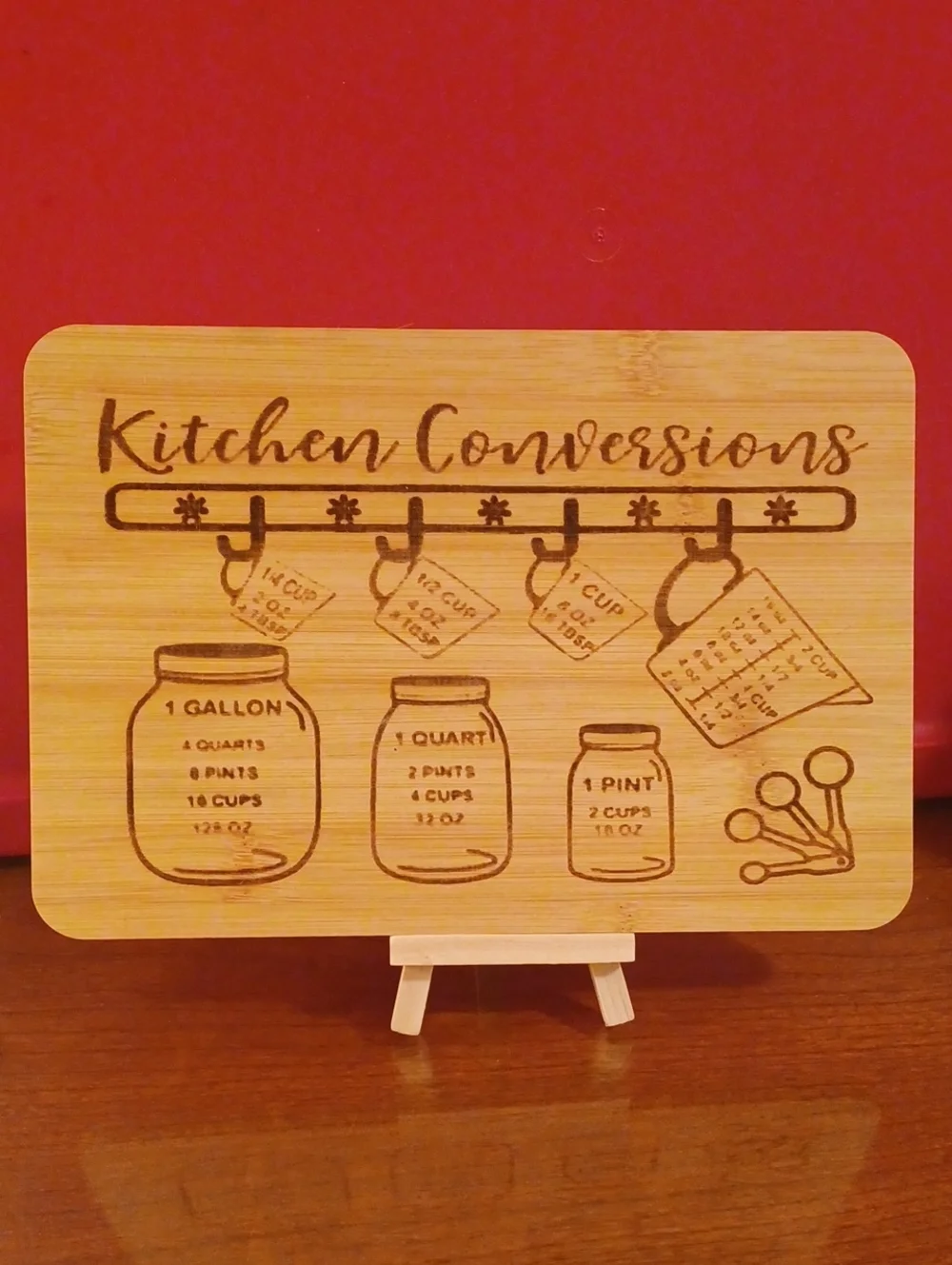 Bamboo Kitchen Conversions Cutting Board - Natural